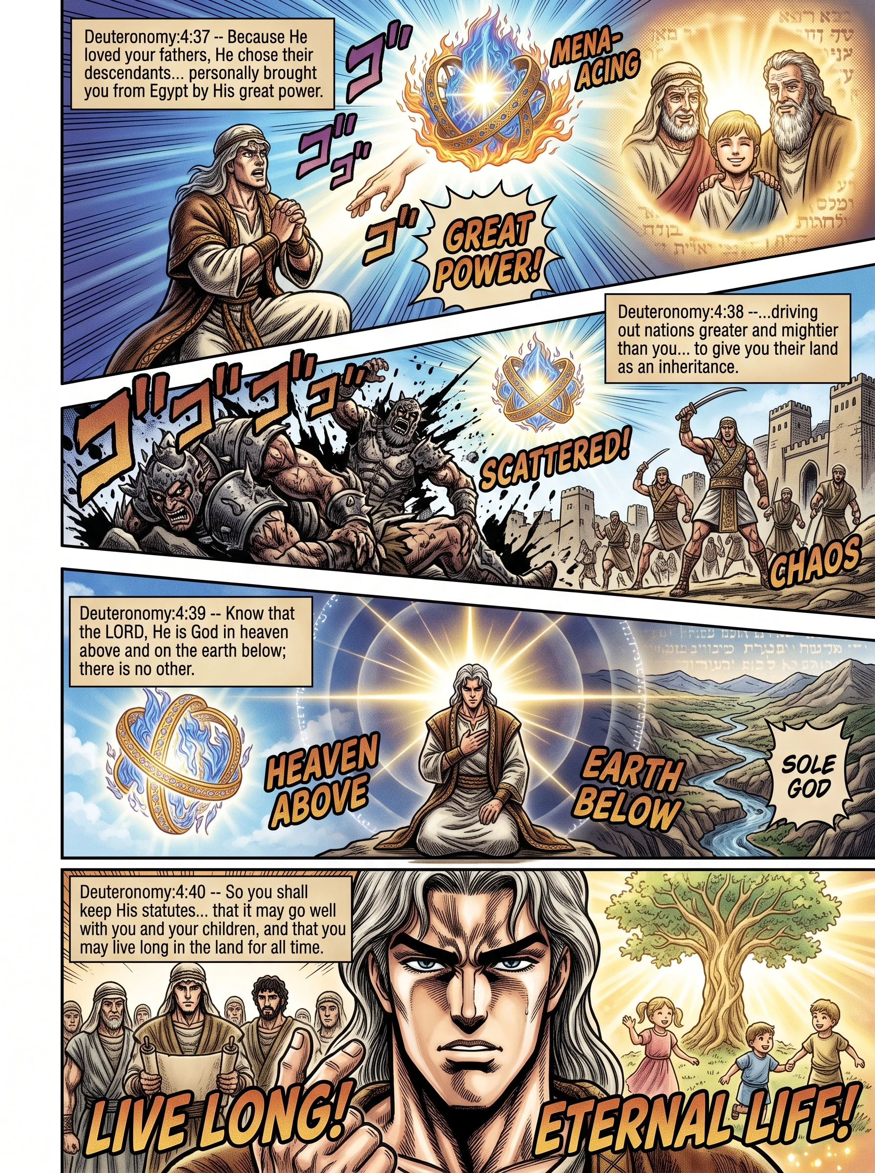 Deuteronomy 4 illustration: The Lord Alone Is God in Heaven