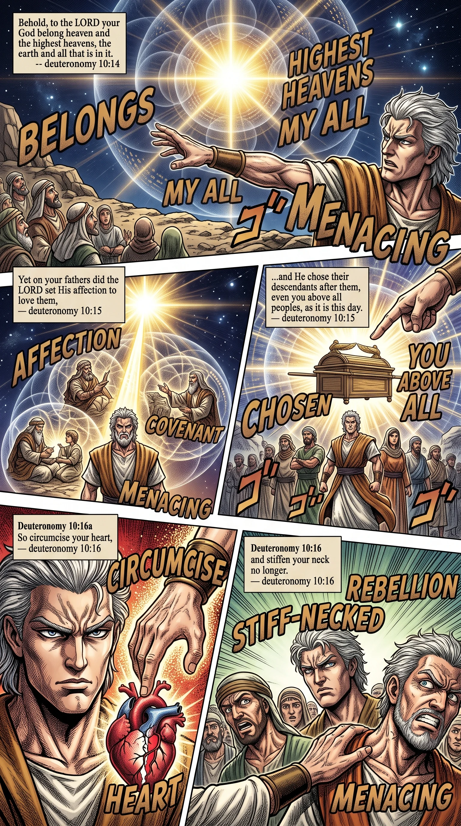 Deuteronomy 10 illustration: Call to Circumcise the Stubborn Heart