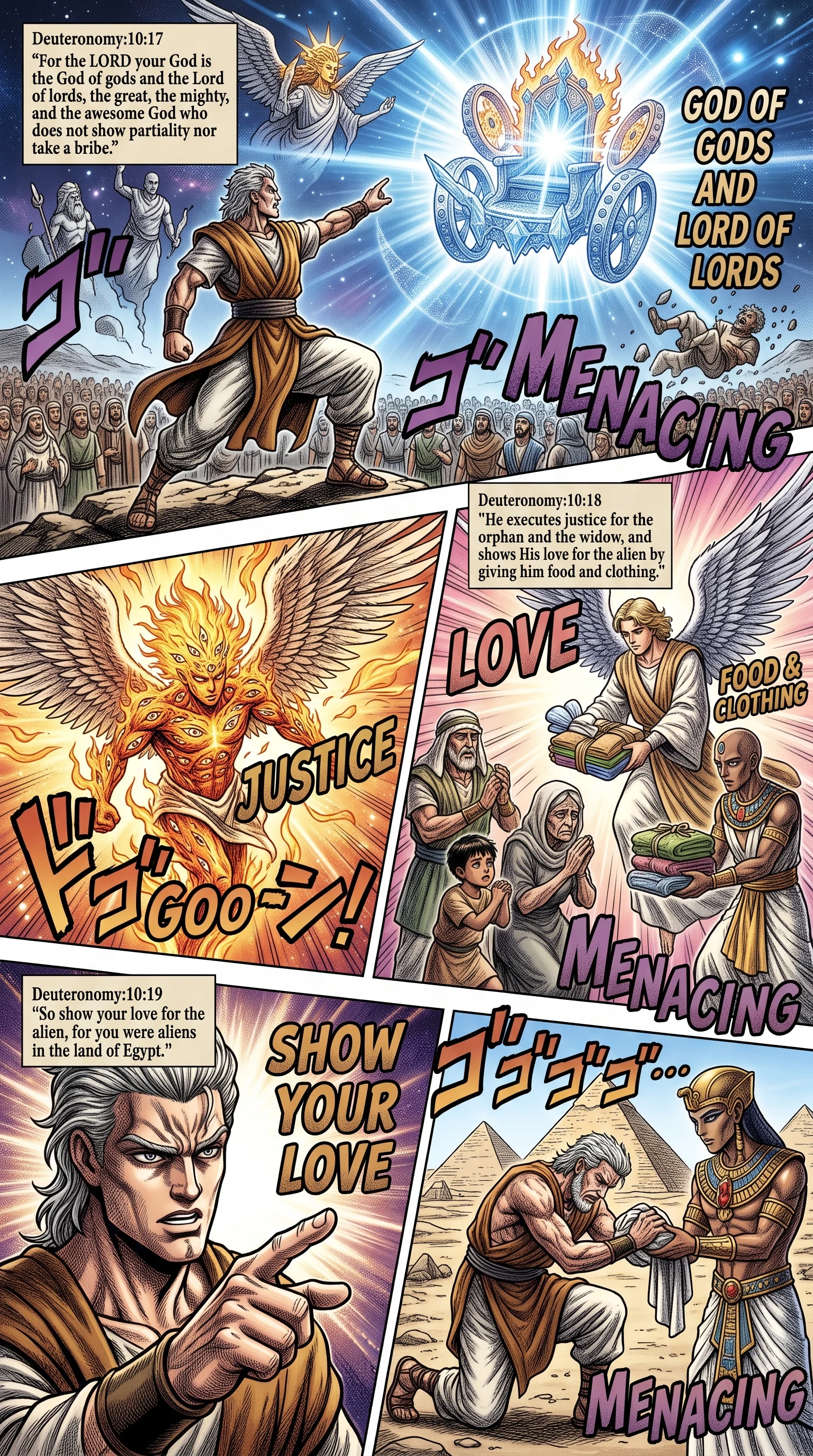 Deuteronomy 10 illustration: Justice for Orphans and Love for Aliens
