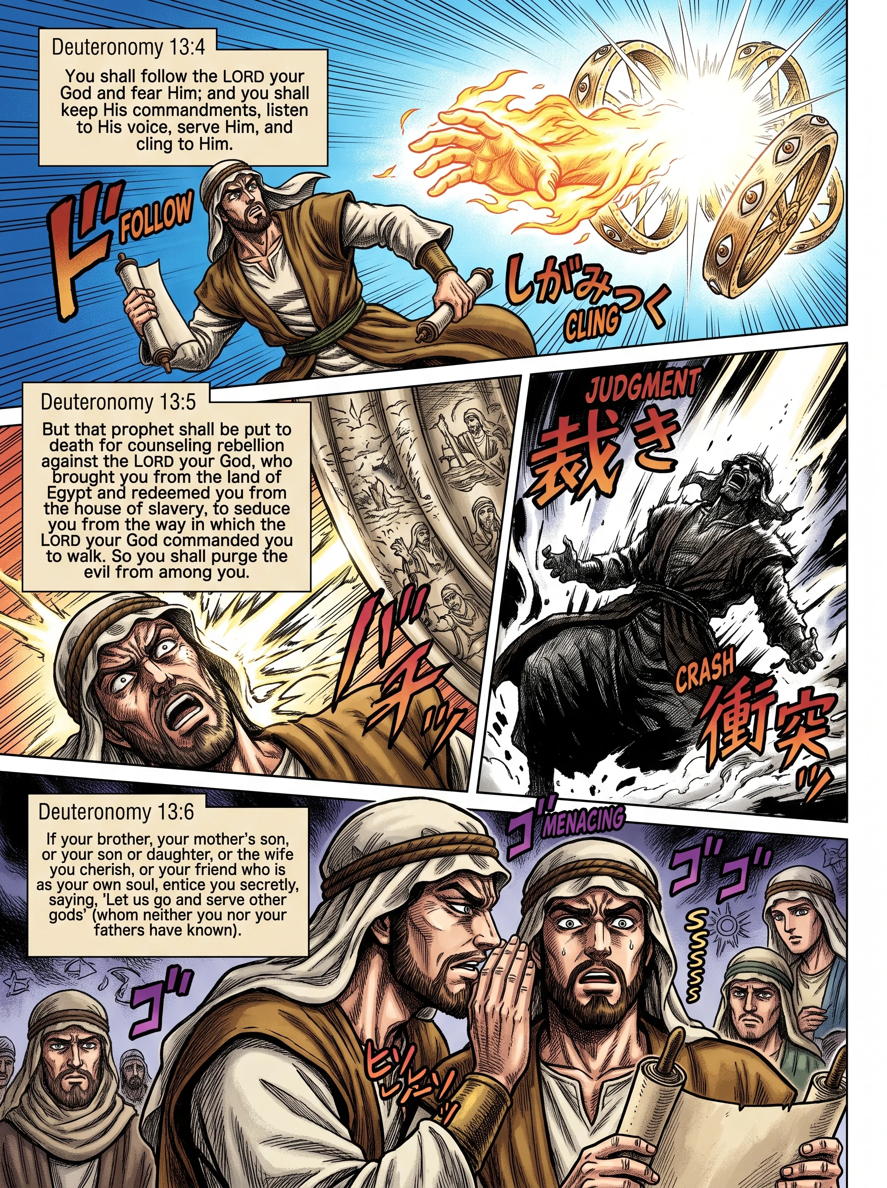 Deuteronomy 13 illustration: Capital Punishment for the Seducing Prophet