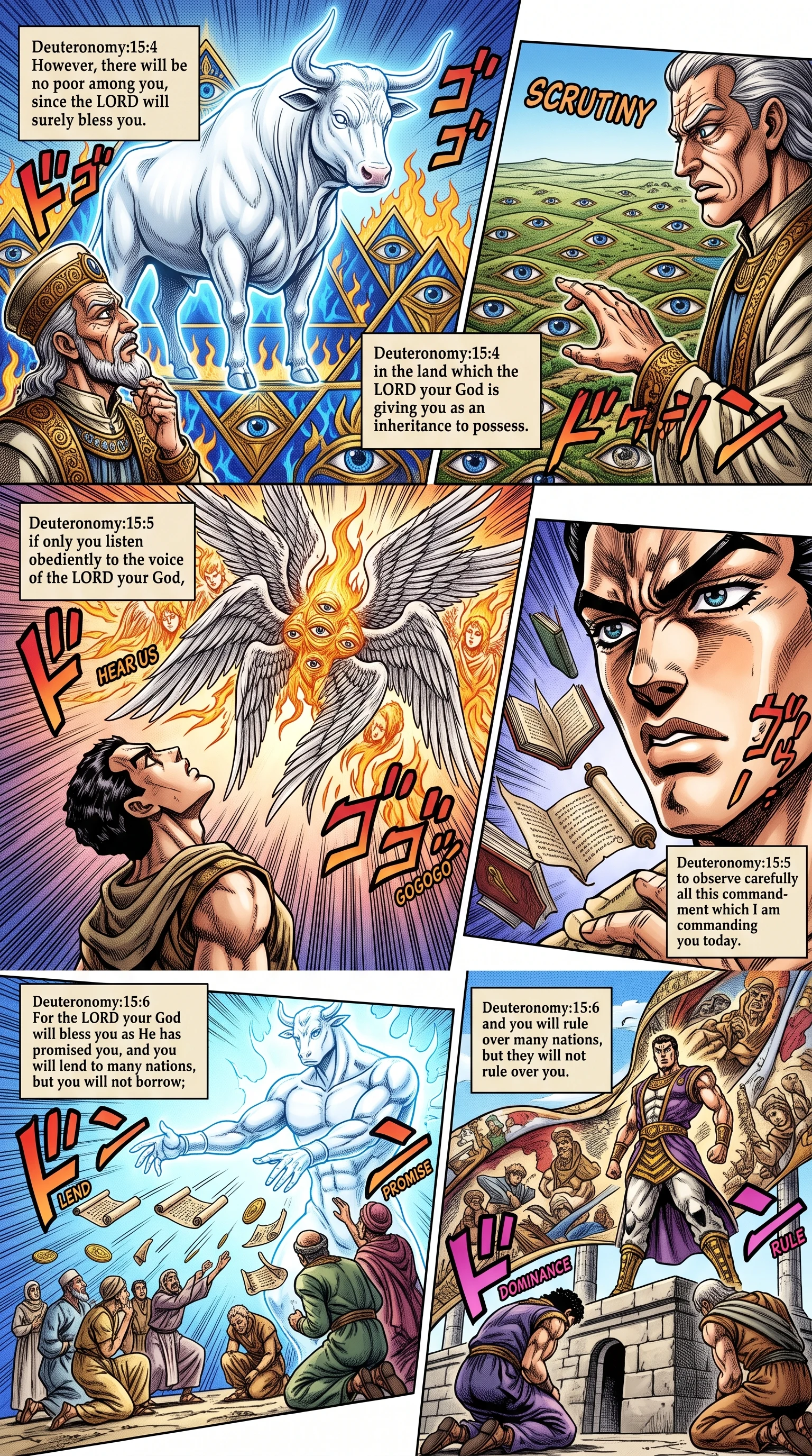 Deuteronomy 15 illustration: Promise of Prosperity and Lending Dominance