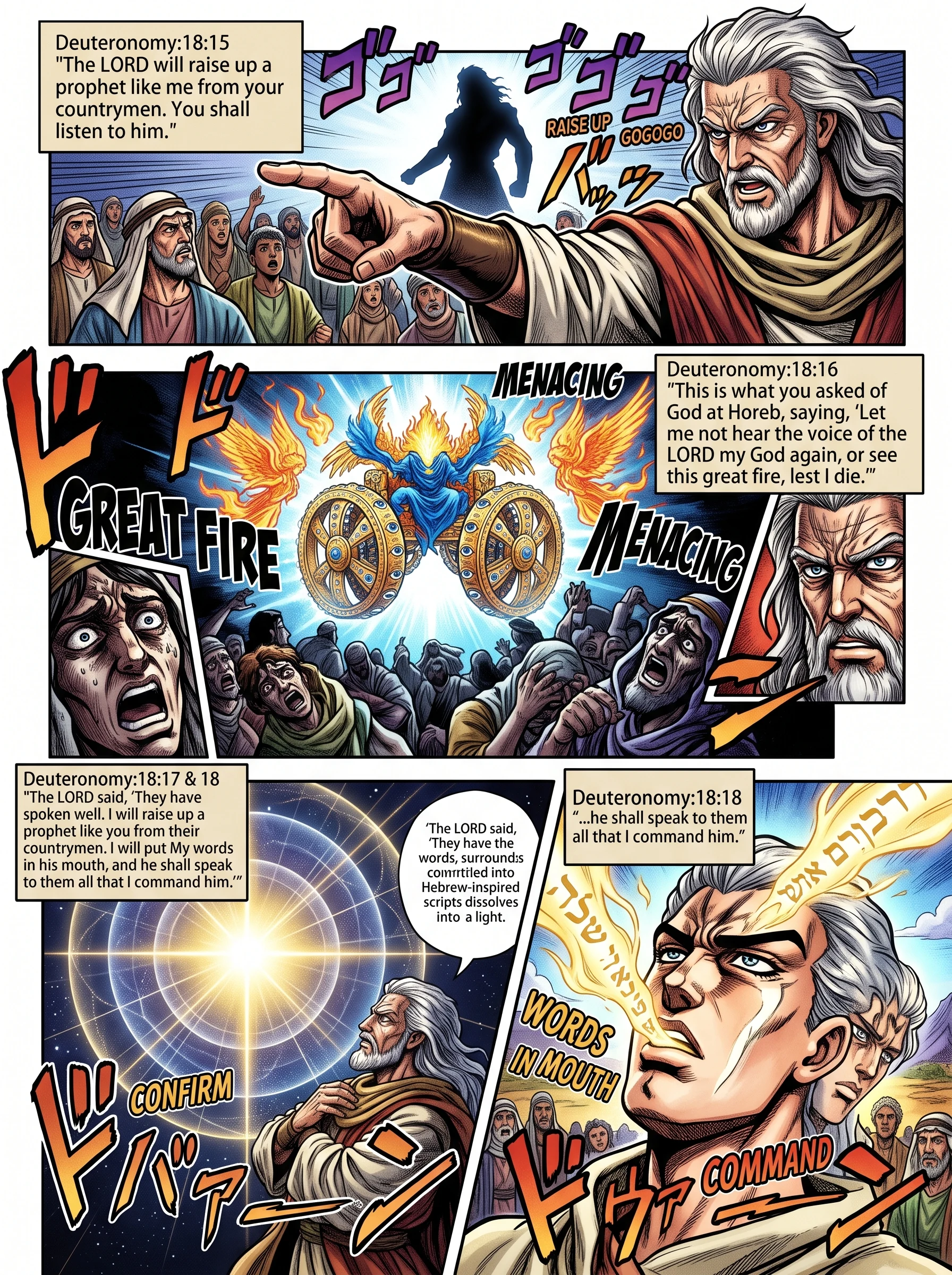 Deuteronomy 18 illustration: The Lord Promises a Prophet Like Moses