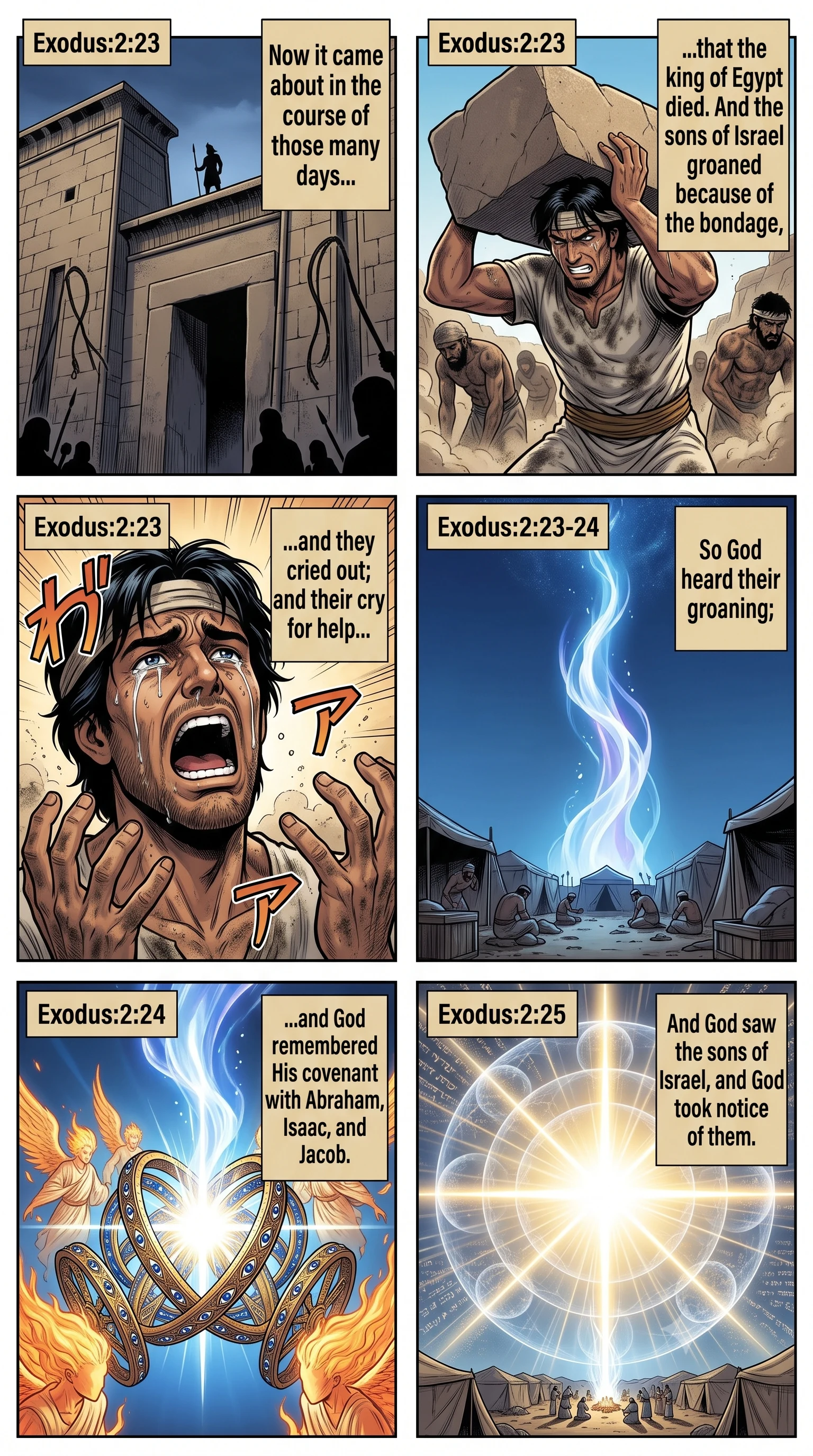Exodus 2 illustration: God Hears Israel's Cry