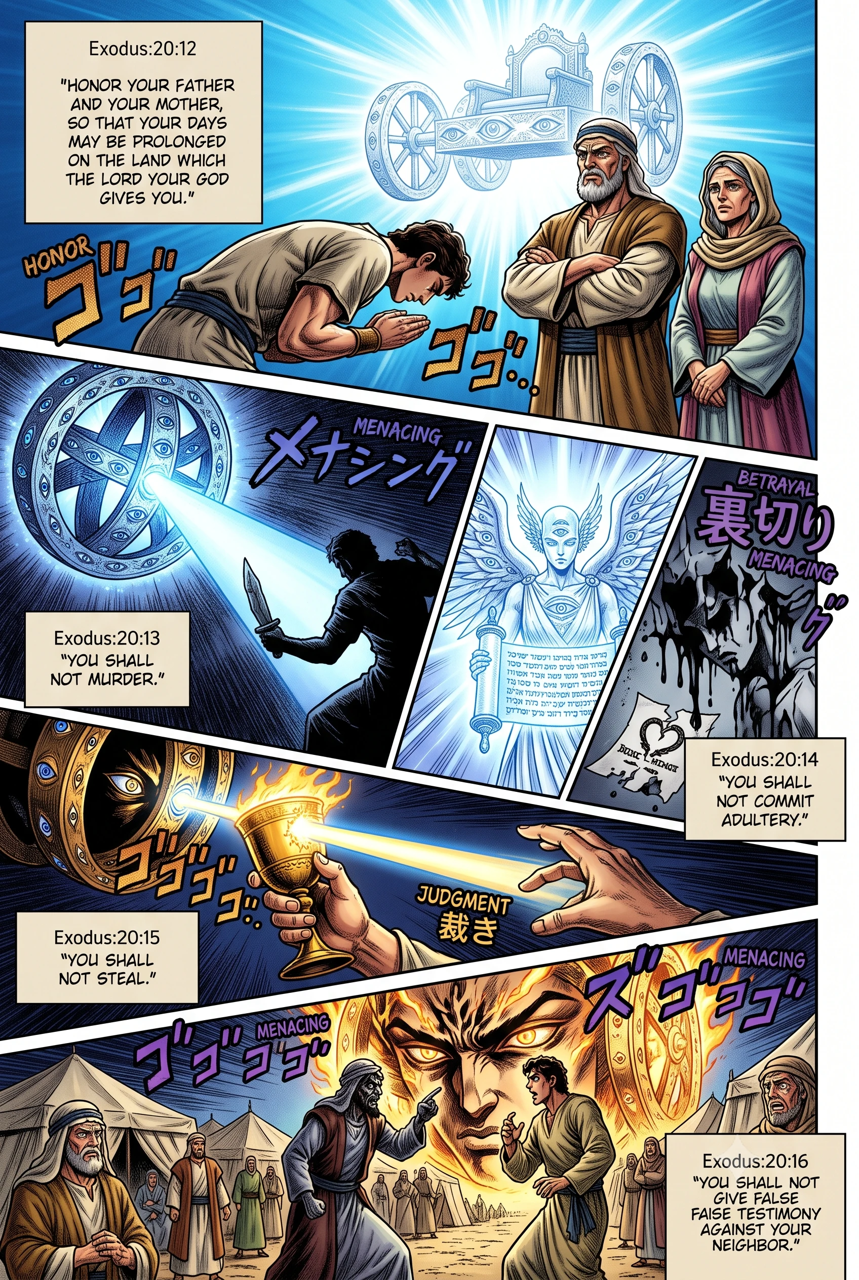 Exodus 20 illustration: Keep the Sabbath Day Holy