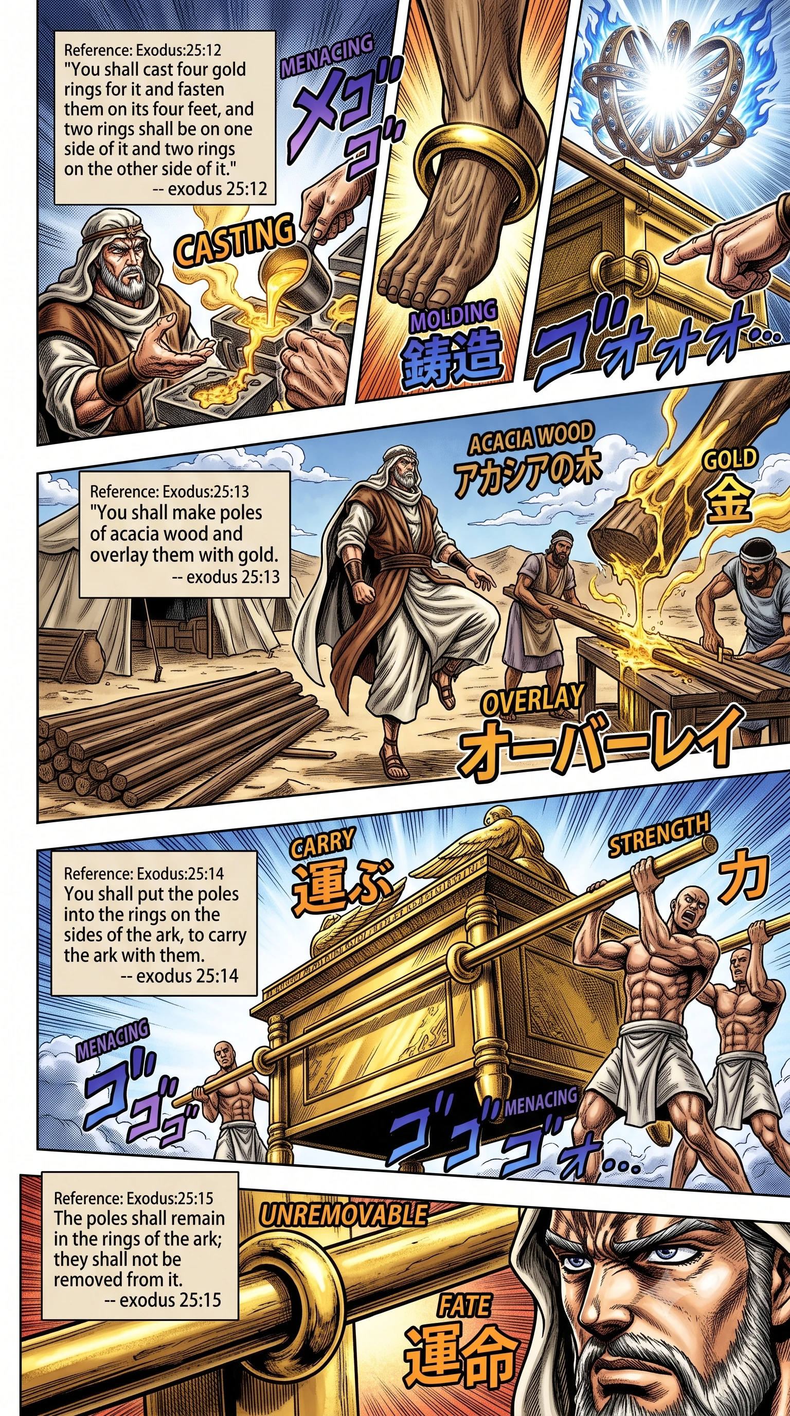 Exodus 25 illustration: Purpose: A Sanctuary After the Pattern