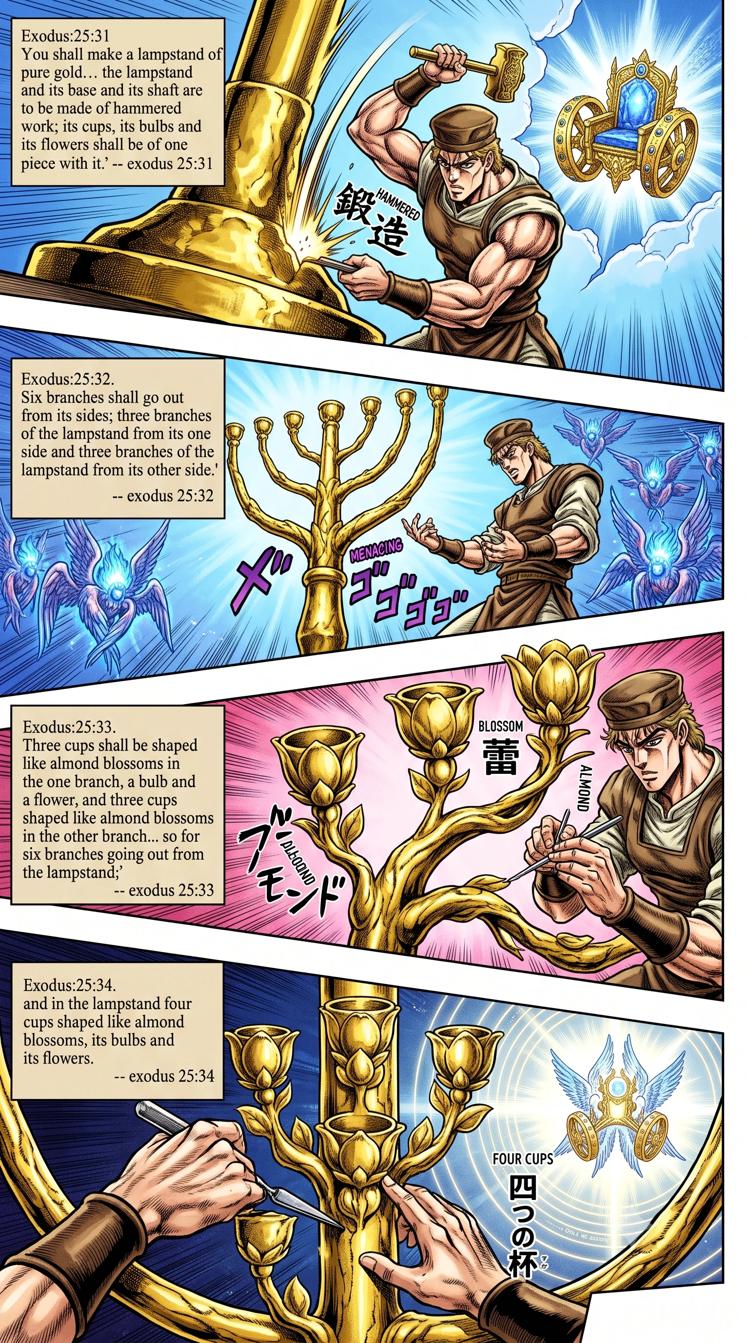 Exodus 25 illustration: Table for the Bread of the Presence