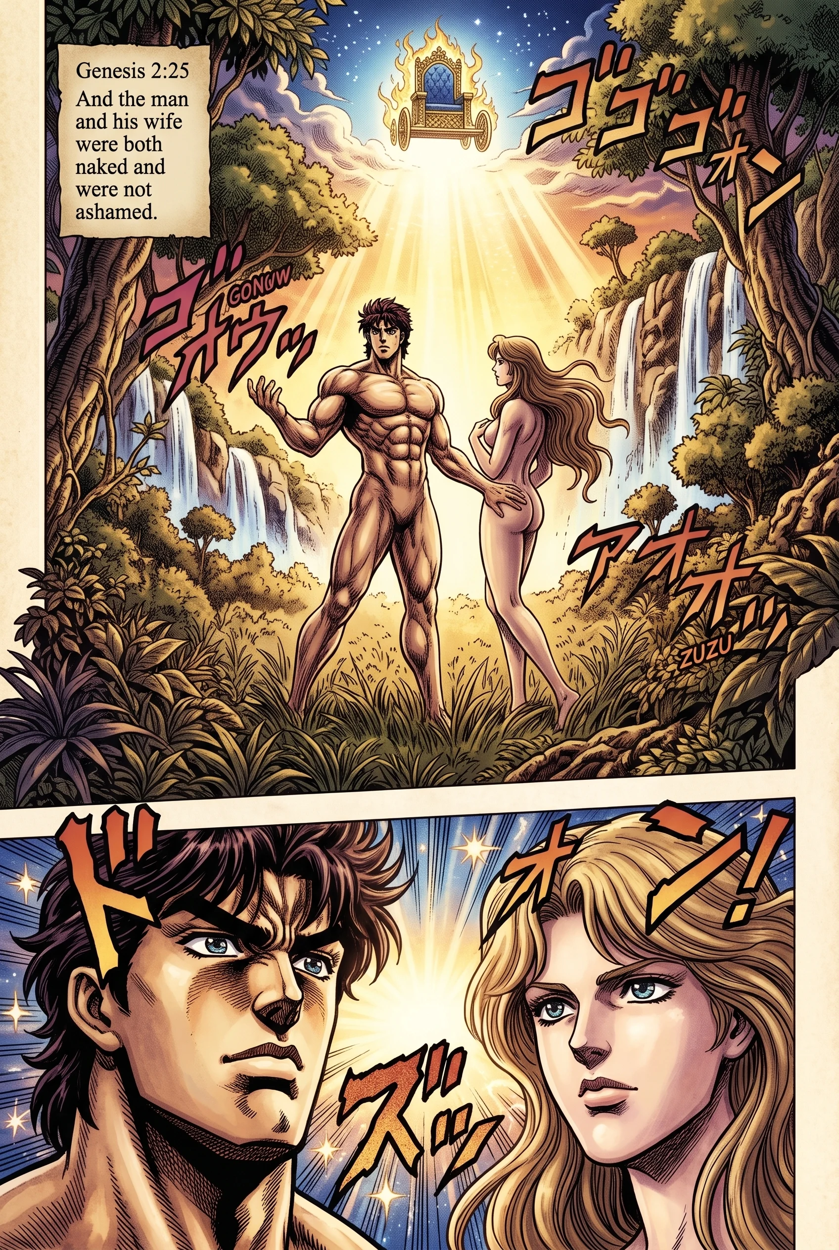 Genesis 2 illustration: Naked and Not Ashamed