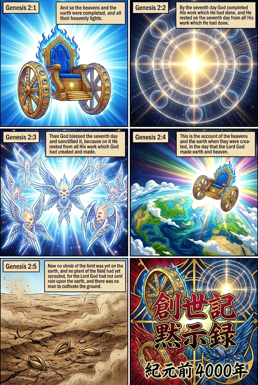Genesis 2 illustration: The Seventh Day