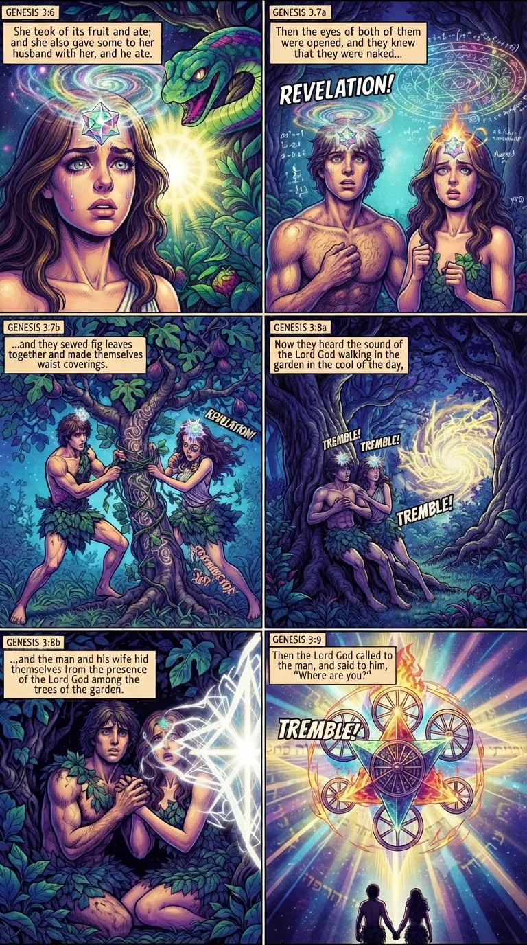 Genesis 3 illustration: Their Eyes Are Opened
