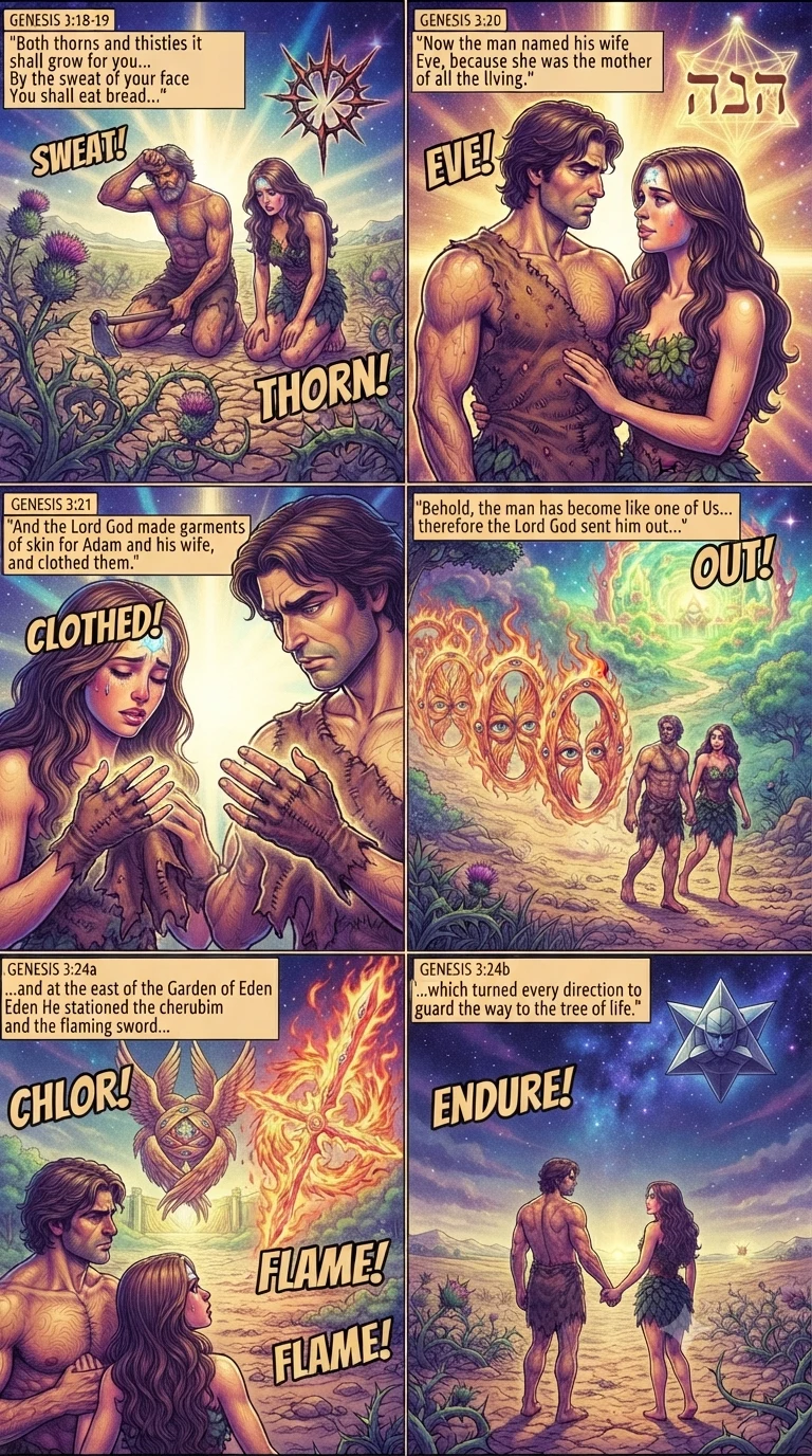 Genesis 3 illustration: The Curse Continues and the Exile