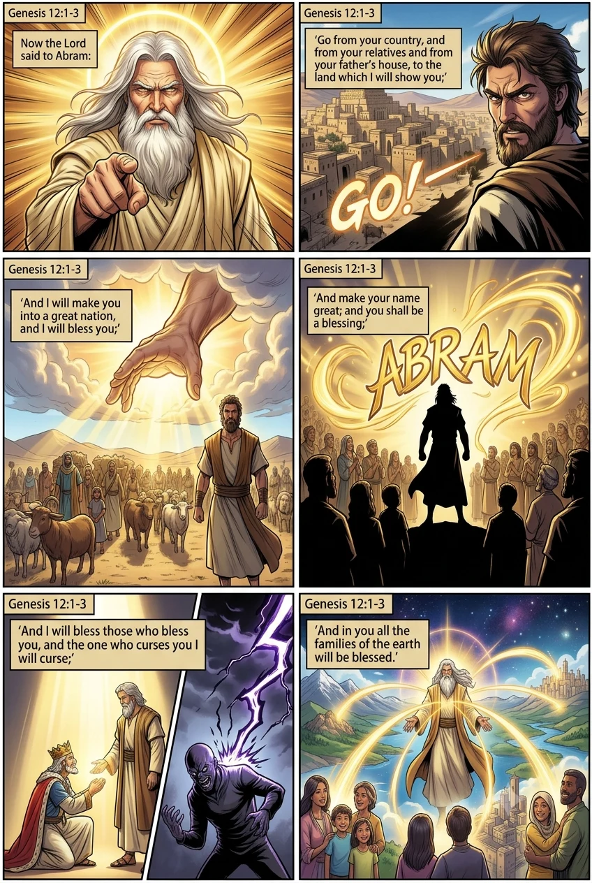Genesis 12 illustration: The Call of Abram