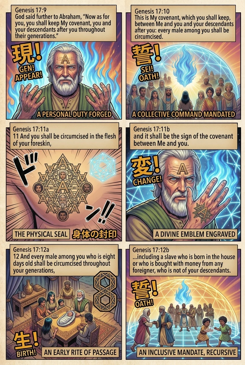 Genesis 17 illustration: The Sign of Circumcision