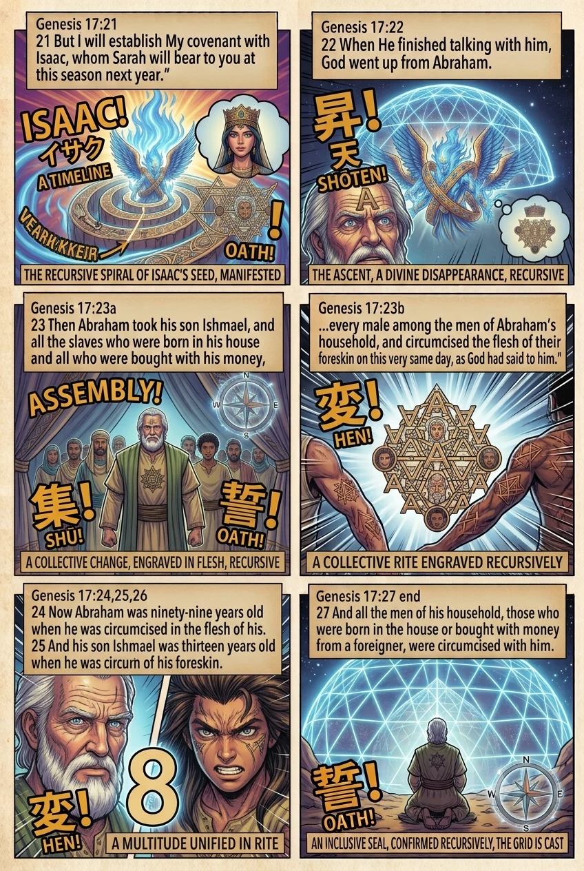 Genesis 17 illustration: Abraham Obeys