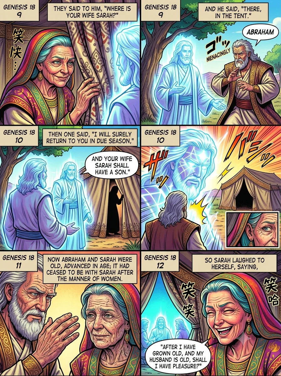 Genesis 18 illustration: The Promise of a Son