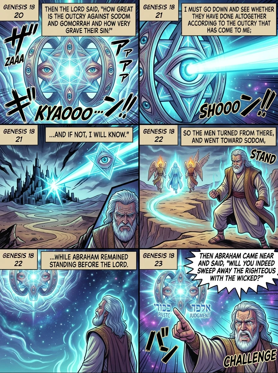 Genesis 18 illustration: The Outcry Against Sodom
