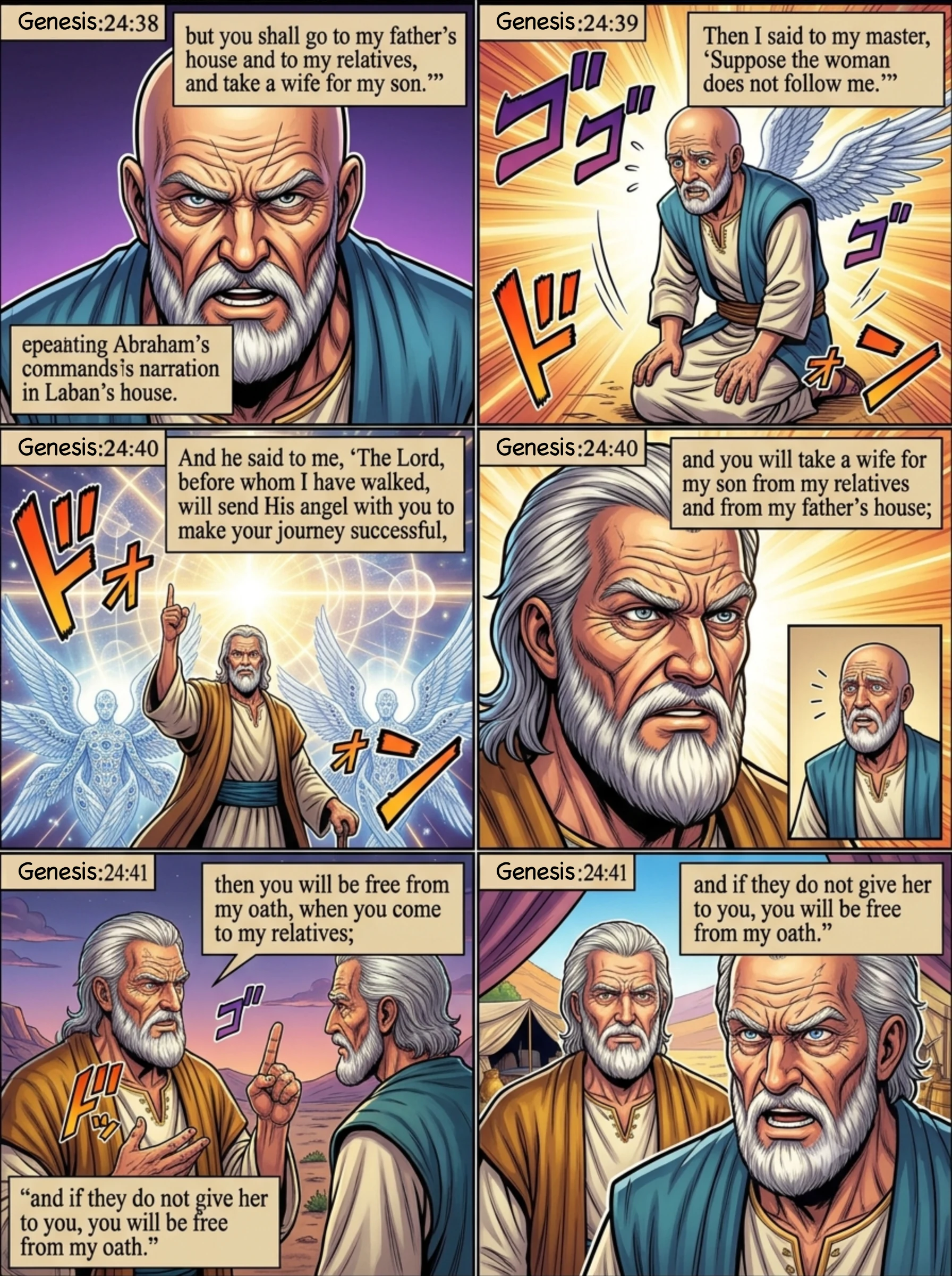 Genesis 24 illustration: Free from the Oath