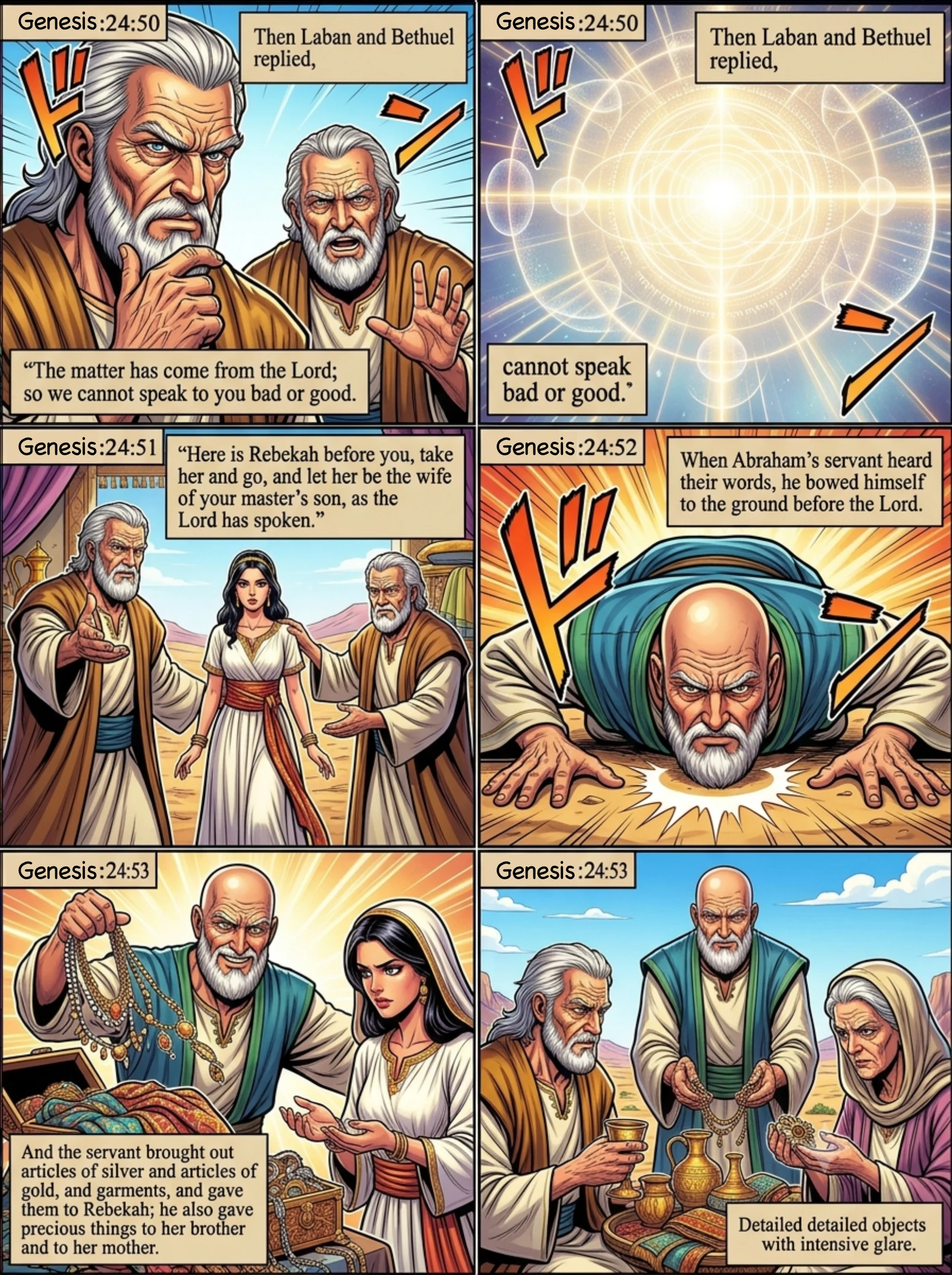 Genesis 24 illustration: The Matter Is from the Lord