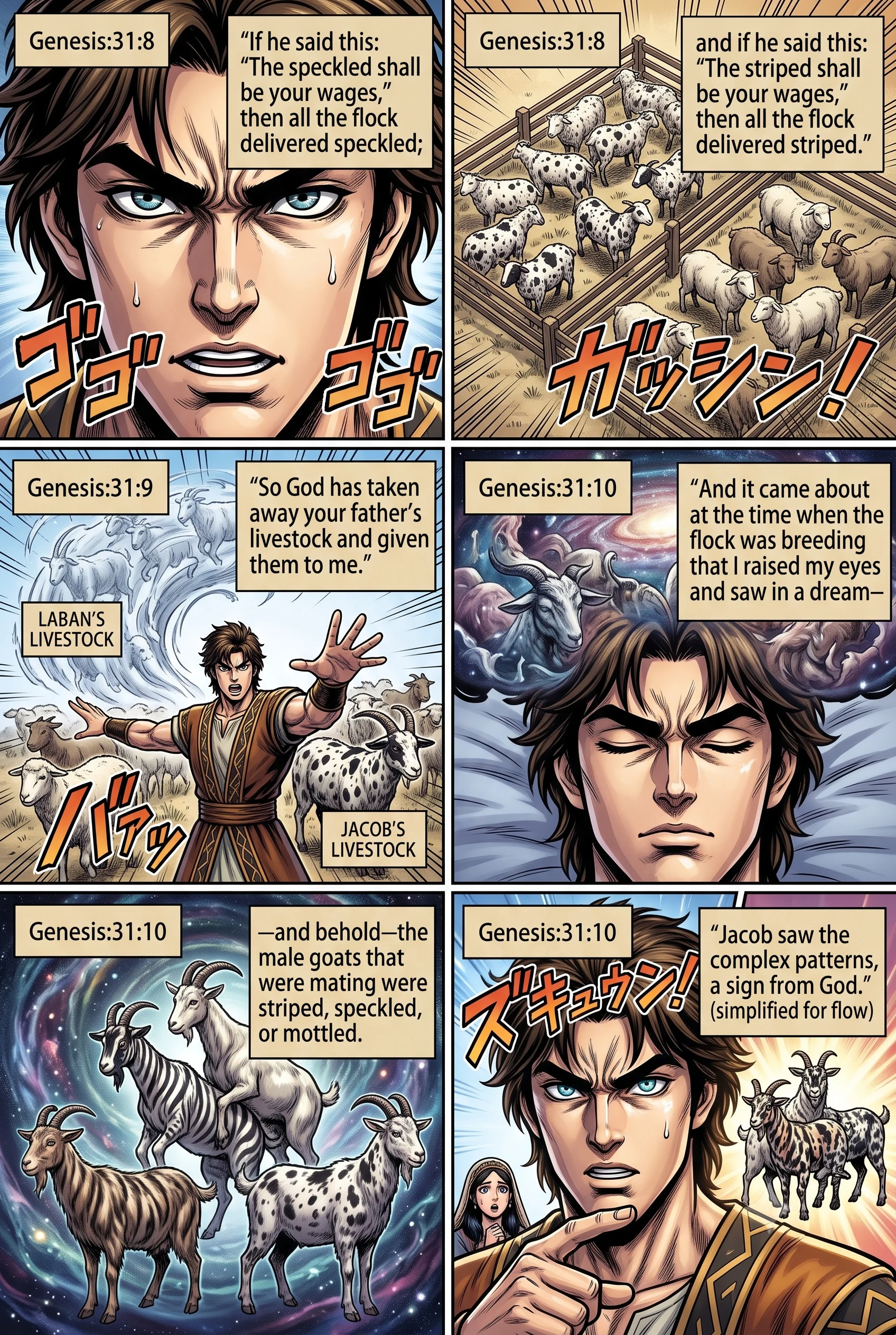Genesis 31 illustration: God's Warning in the Dream