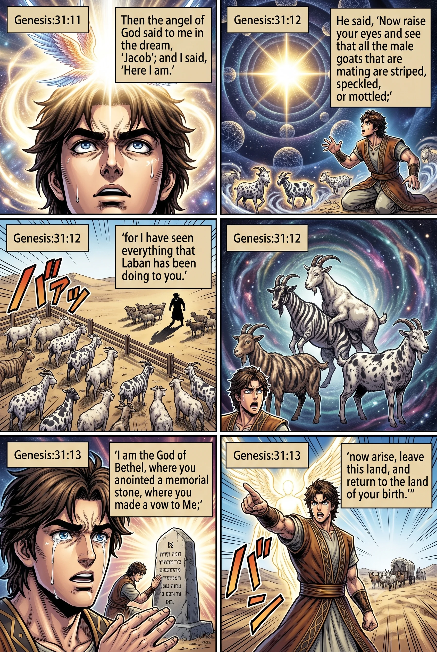 Genesis 31 illustration: The Command to Return