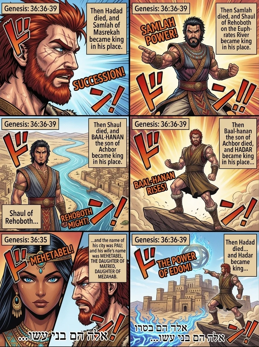 Genesis 36 illustration: More Kings of Edom