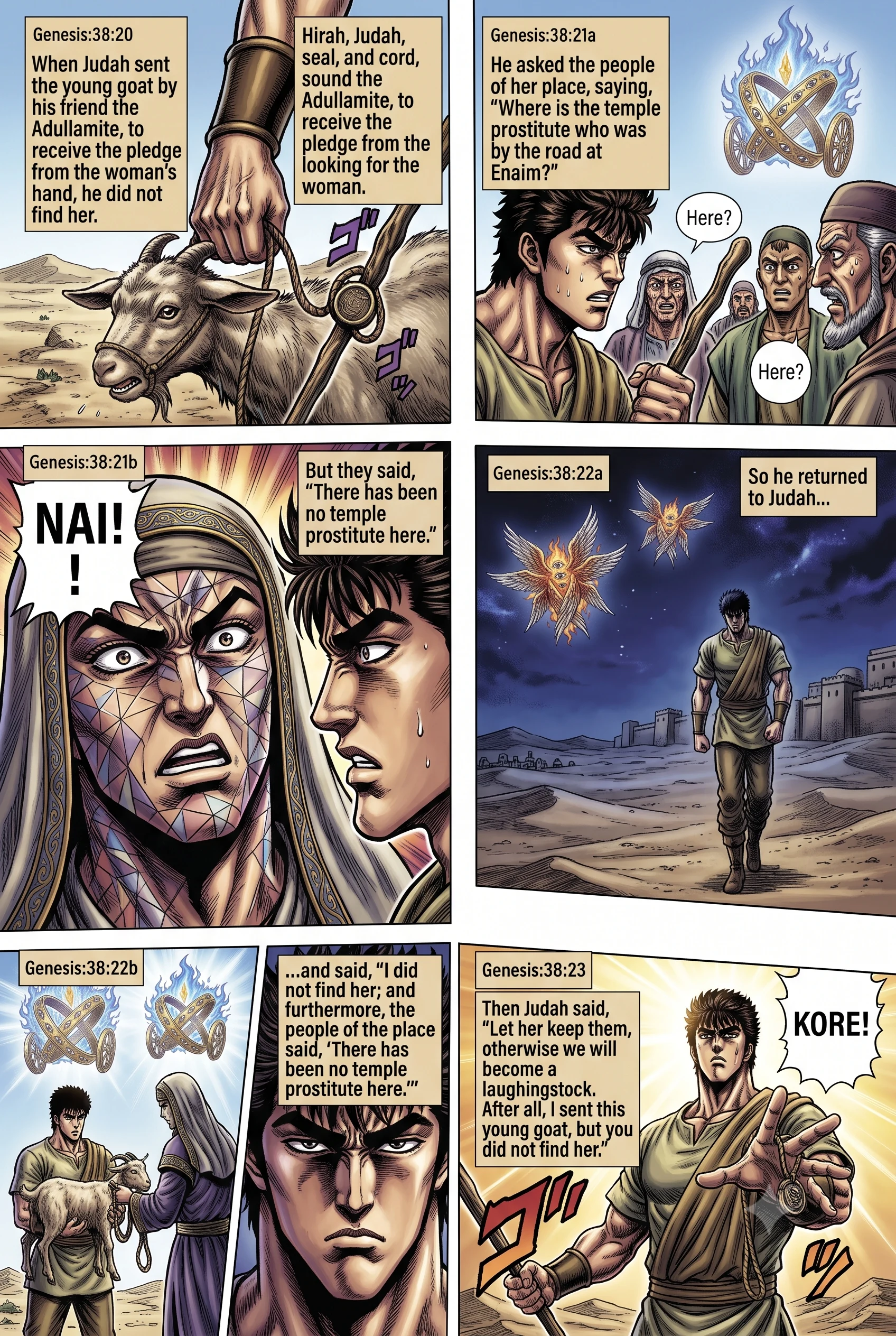 Genesis 38 illustration: The Search for the Pledge
