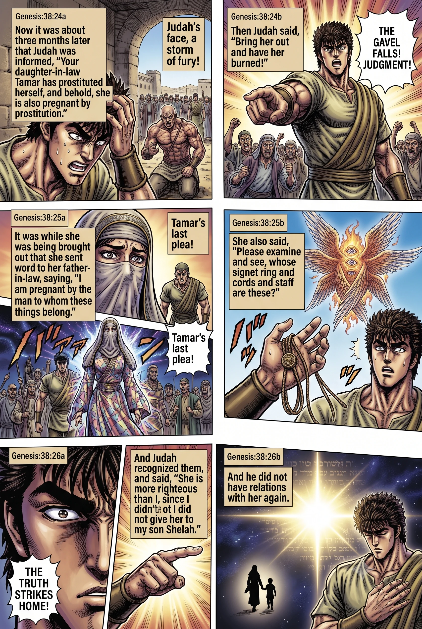 Genesis 38 illustration: Tamar Is Vindicated
