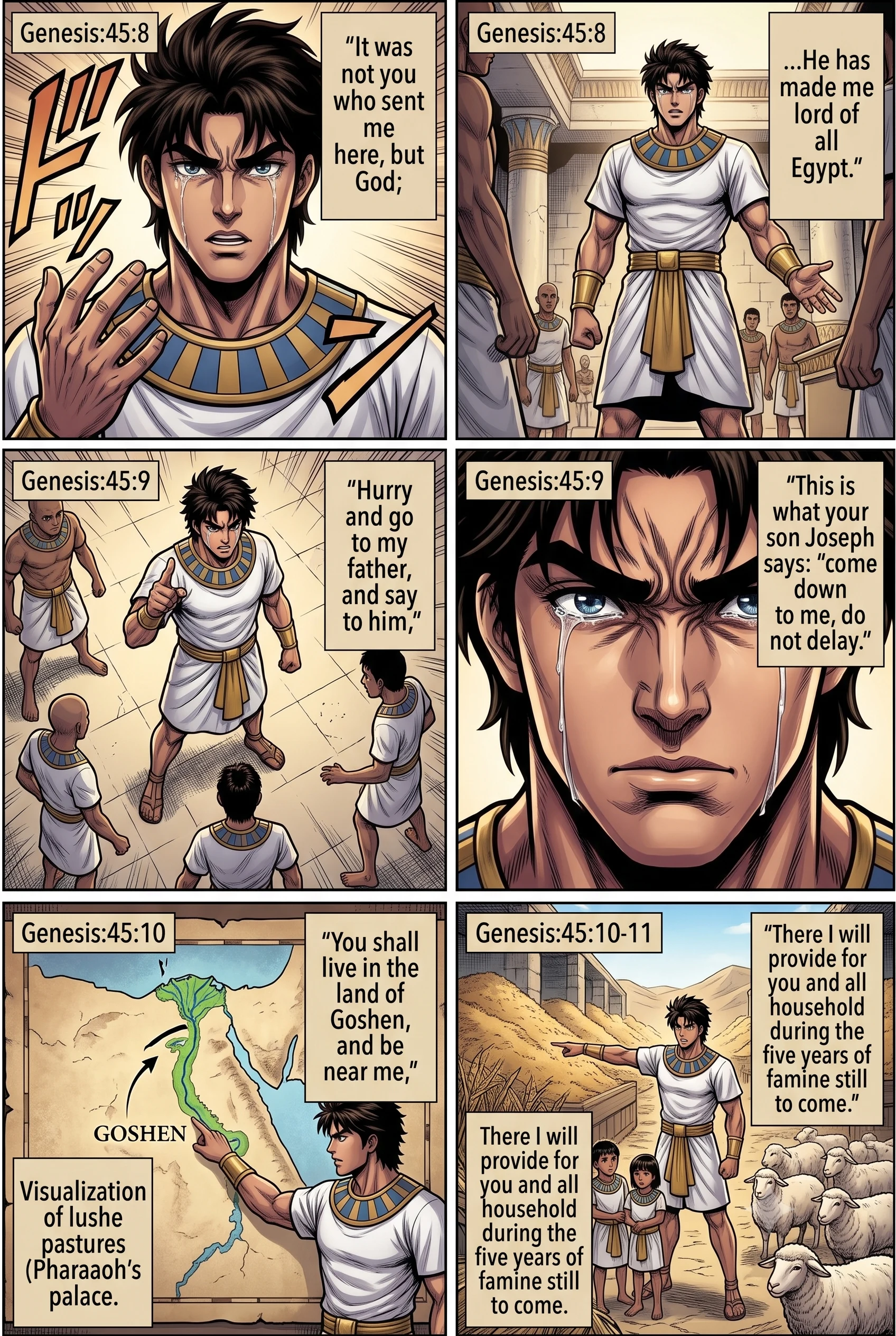 Genesis 45 illustration: Ruler of All Egypt