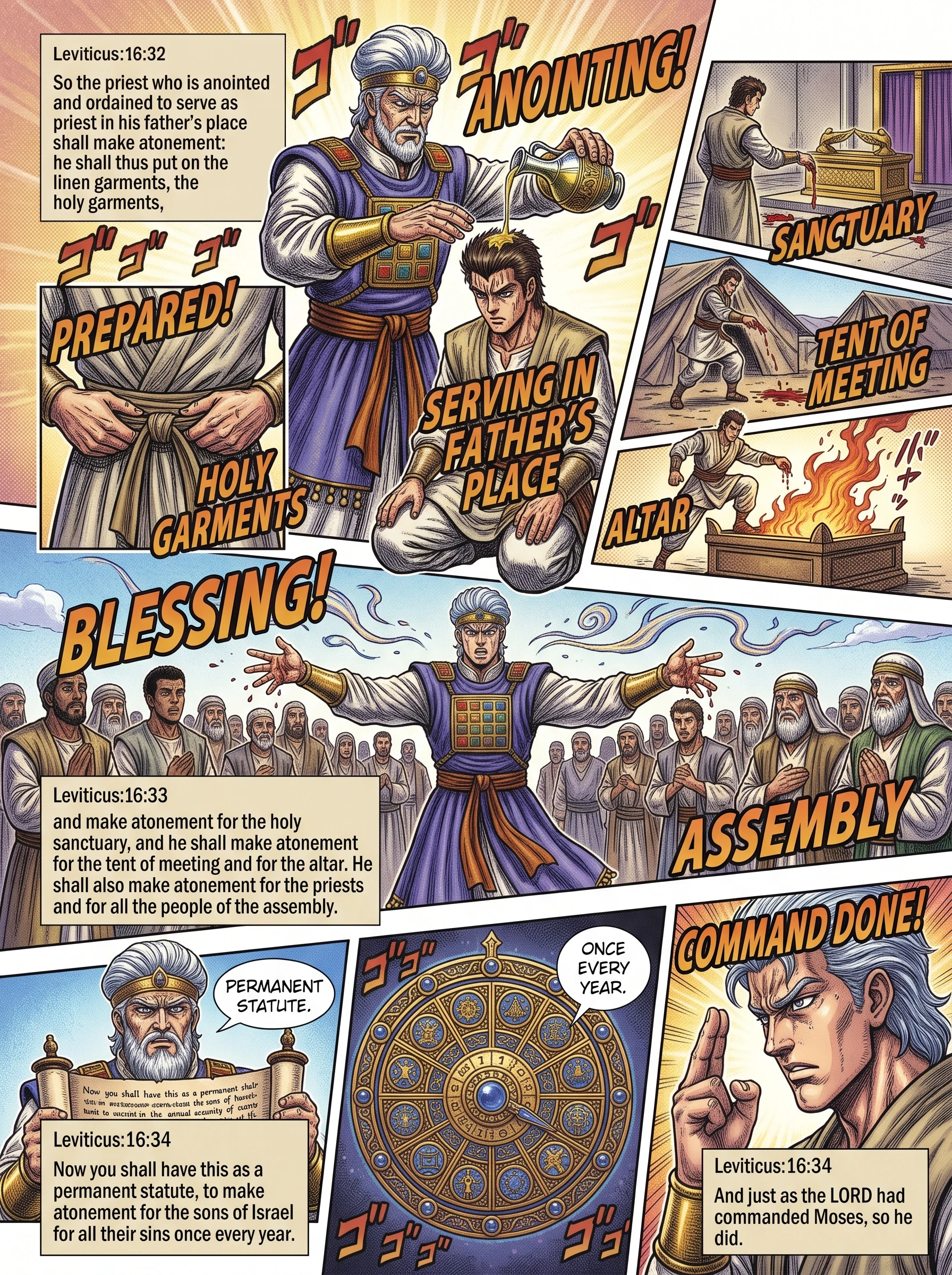 Leviticus 16 illustration: Once a Year, for All the People