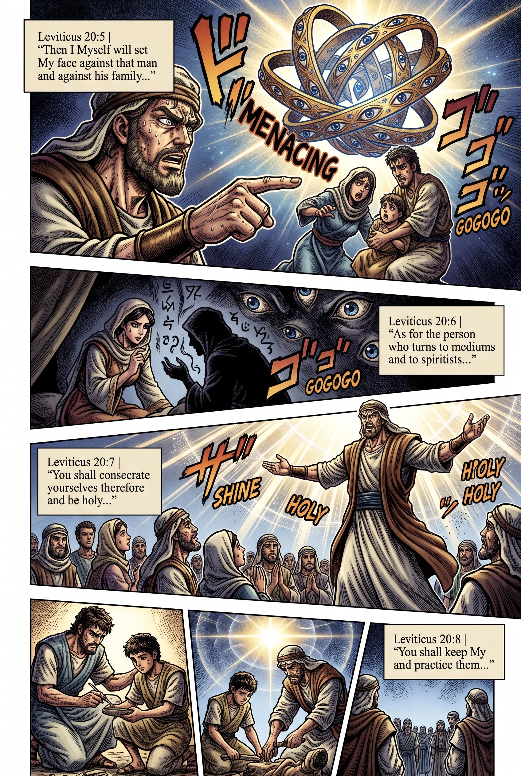 Leviticus 20 illustration: The Lord Himself Will Cut Off the Unfaithful