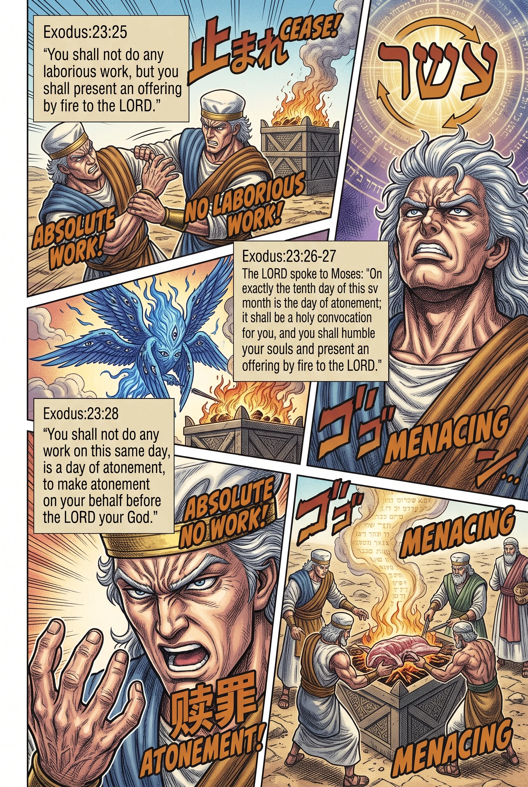 Leviticus 23 illustration: The Day of Atonement Is Set Apart